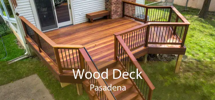 Wood Deck Pasadena