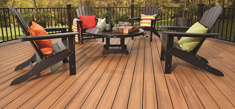 Black TREX Decking in Pasadena, CA