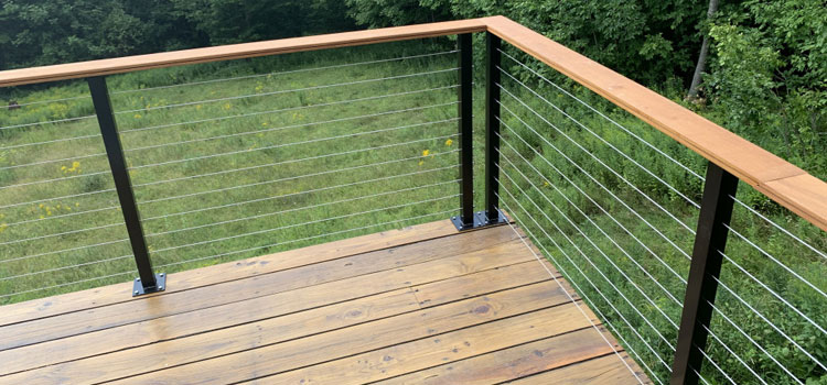 Installing Deck Cable Railing in Pasadena, CA