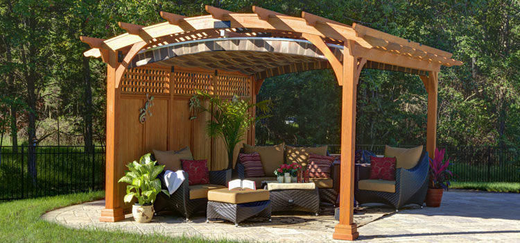 Modern Wood Pergola Installation in Pasadena, CA